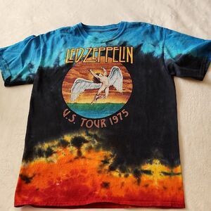 Led Zepplin Rainbow Tye Dye Icarus U.S. Tour 1975
